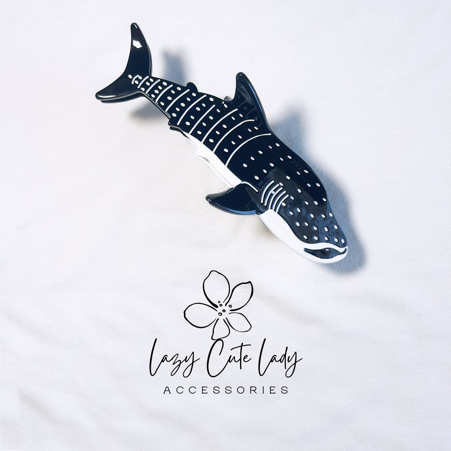 Ocean Majesty Hair Claws - Eco-Friendly Acetate Inspired by Whales & Whale Sharks