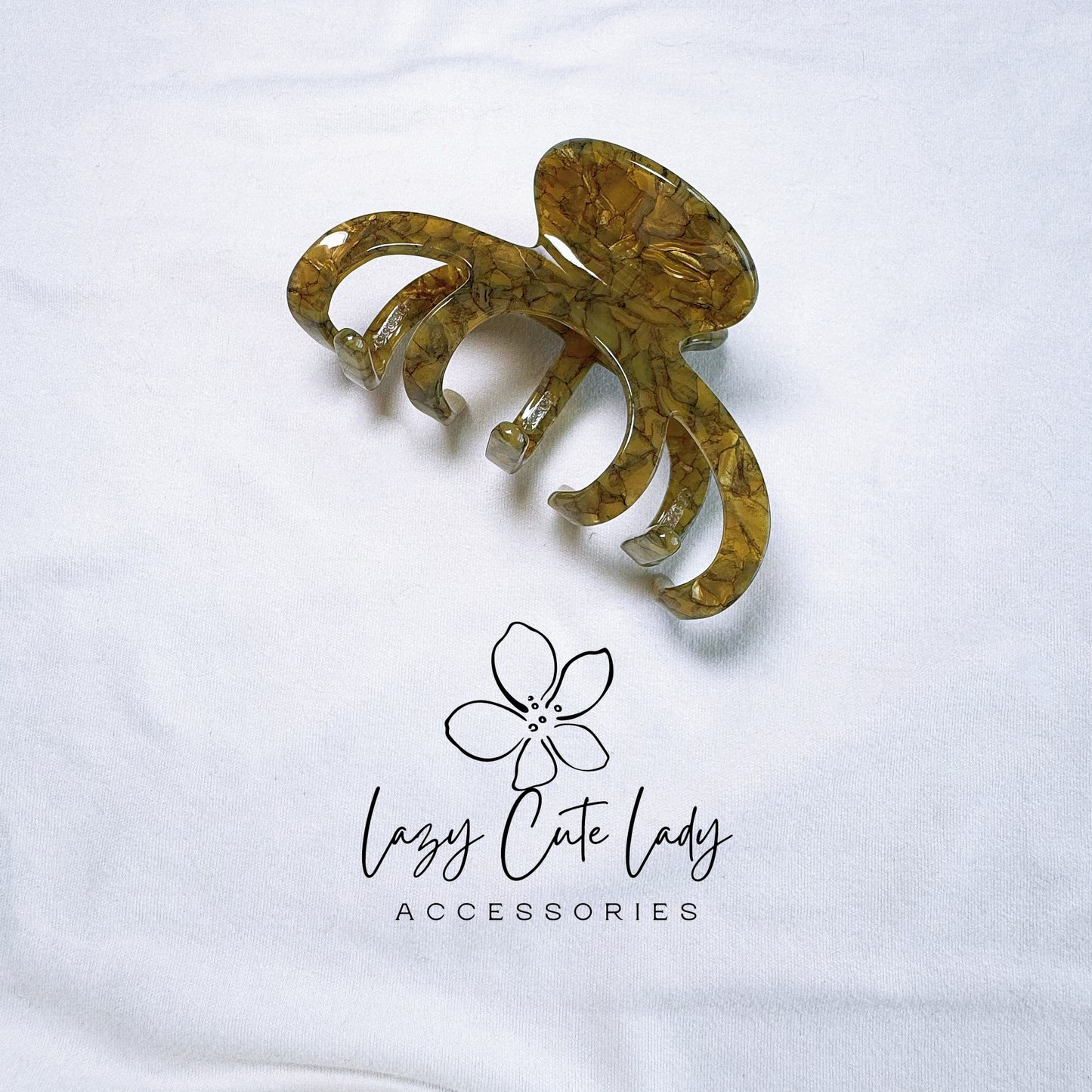 Eco-Friendly Jellyfish Hair Claw - Minimalist & Trendy Hair Accessory