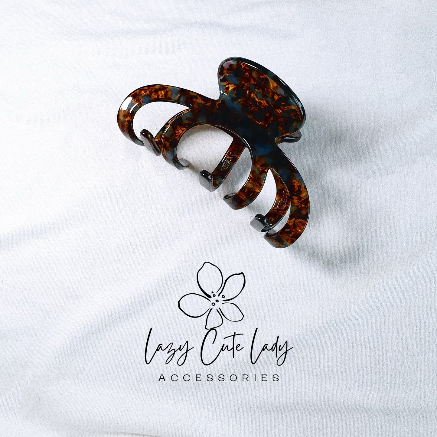 Eco-Friendly Jellyfish Hair Claw - Minimalist & Trendy Hair Accessory