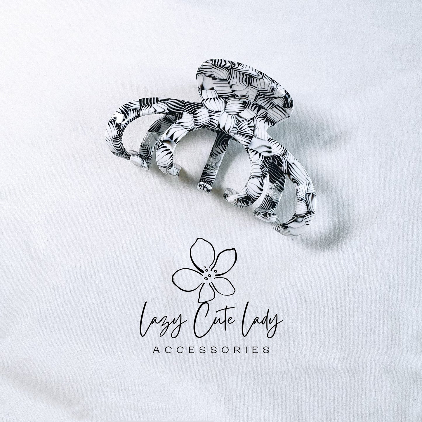 Eco-Friendly Jellyfish Hair Claw - Minimalist & Trendy Hair Accessory