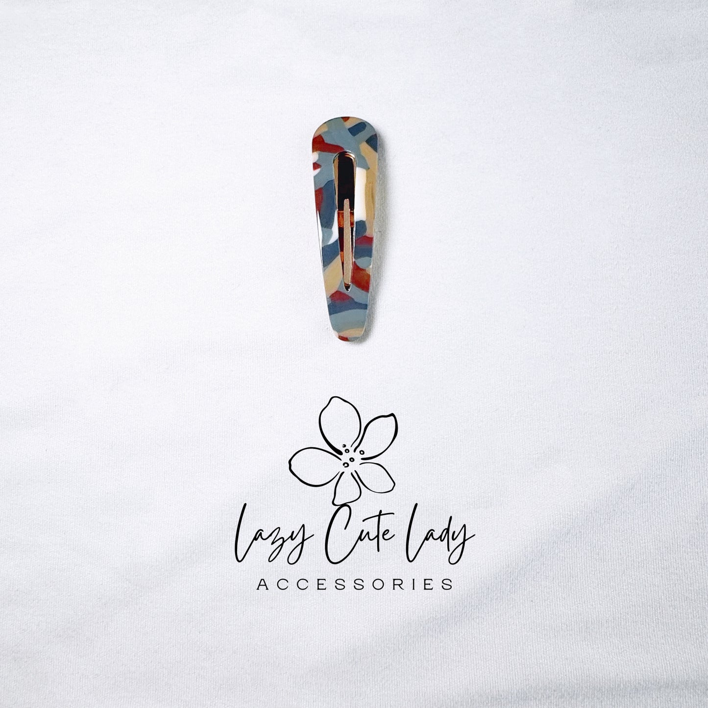 Eco-Friendly Acetate Snap Clips - Colorful & Pink Tick-Tack Hair Clips