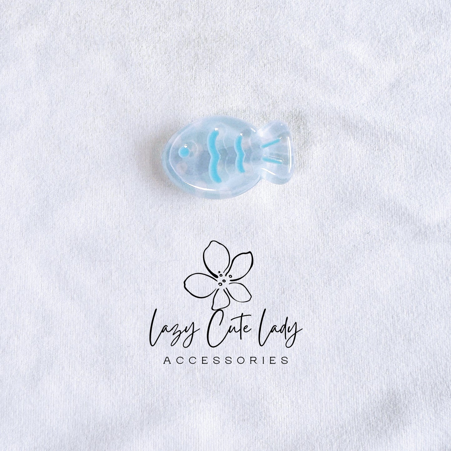 Transparent Candy-Colored Fish Hair Clips – Sweet & Adorable Hair Accessories