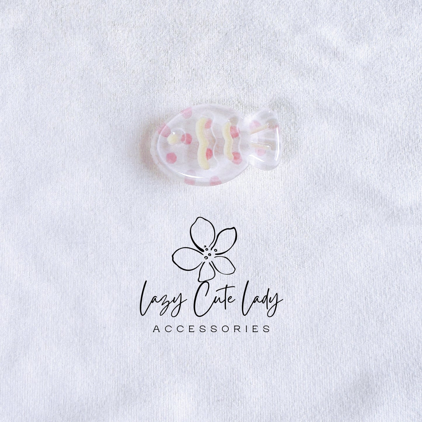 Transparent Candy-Colored Fish Hair Clips – Sweet & Adorable Hair Accessories