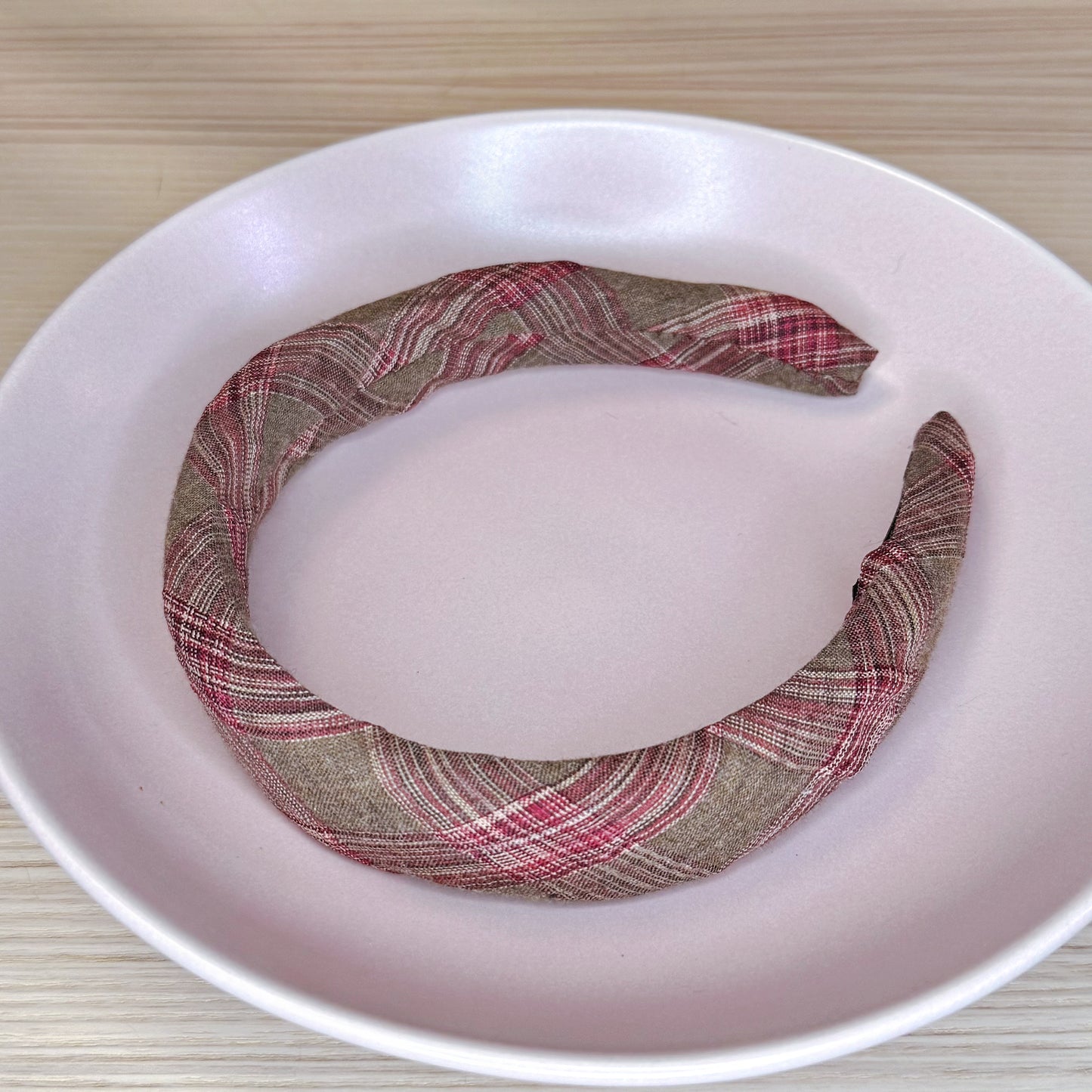 Fabric Checkered Sweetness Headbands