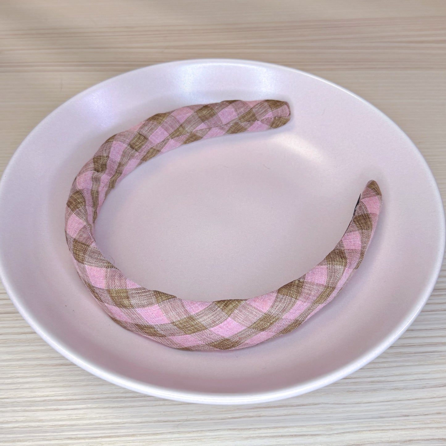 Fabric Checkered Sweetness Headbands