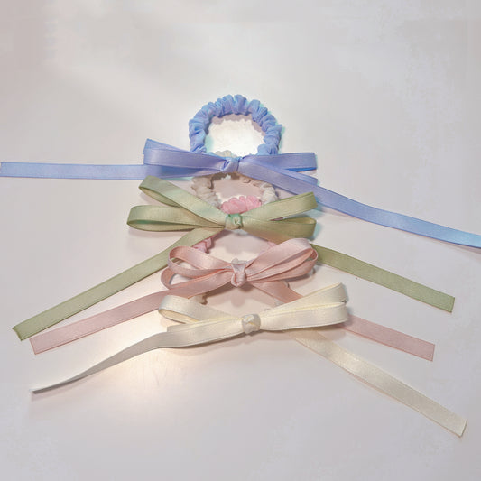 Adorable Ribbon Bow Hair Tie - Hair Accessory - for girl ,for women