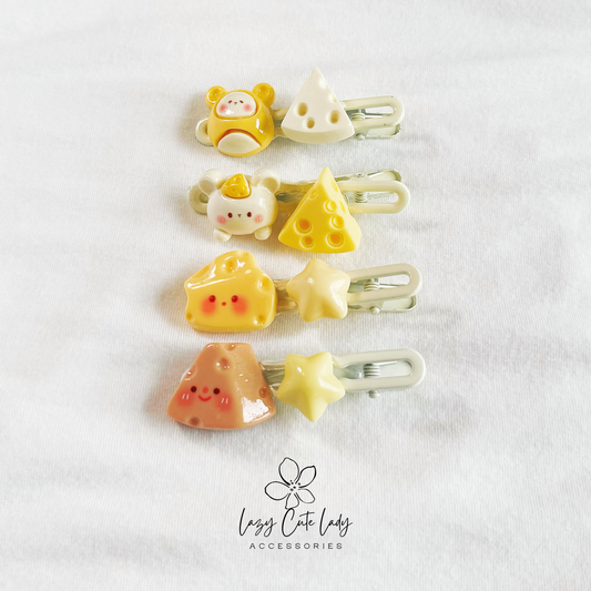 Charming Critter hair Clips Collection - Cute Hair Accessory