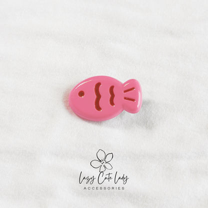 Lazy Cute Lady – Mini Fish Clip Collection- Baby hair Clips- Cute hair Clips- Gift