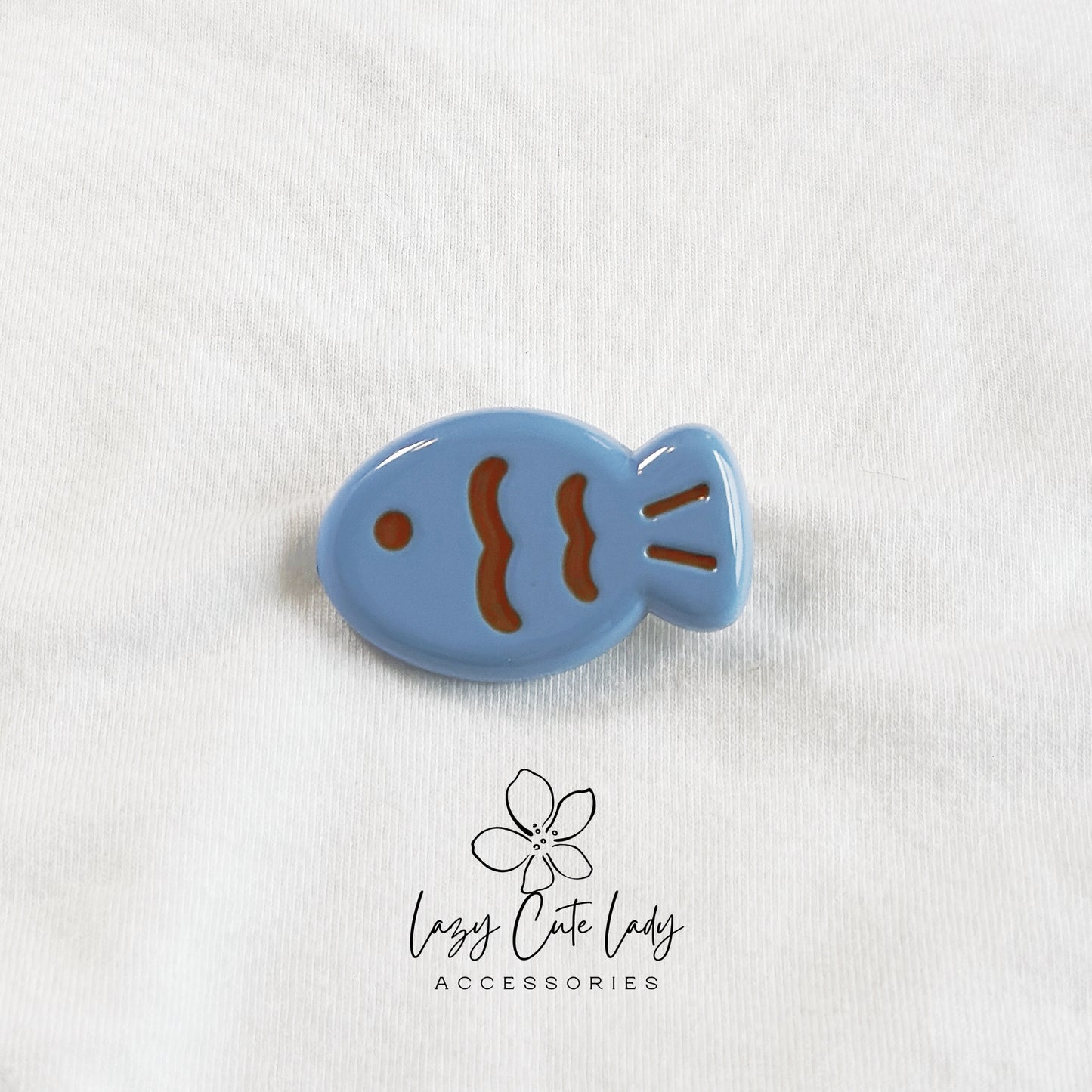 Lazy Cute Lady – Mini Fish Clip Collection- Baby hair Clips- Cute hair Clips- Gift