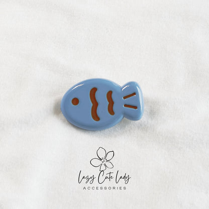 Lazy Cute Lady – Mini Fish Clip Collection- Baby hair Clips- Cute hair Clips- Gift