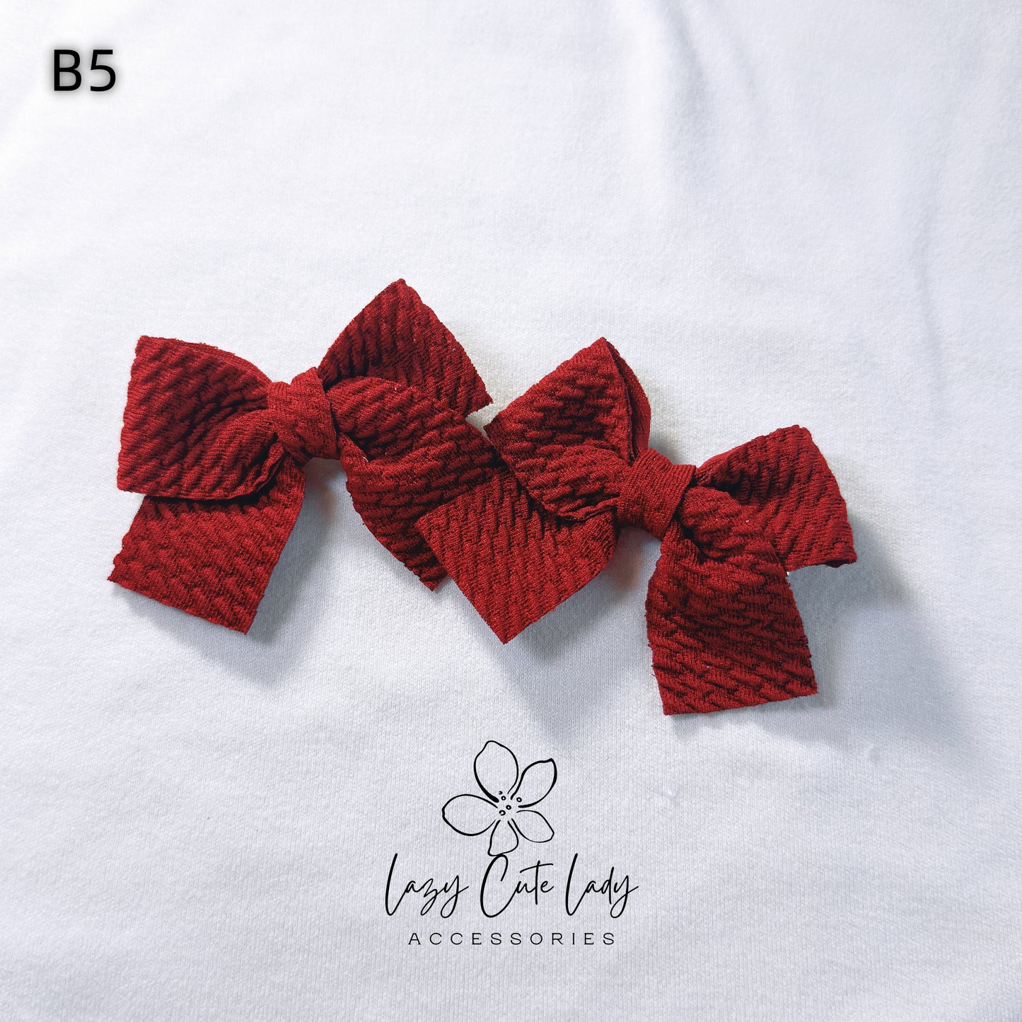Mini Bow Hair Clips Set – Cute and Versatile - Baby Hair Accessory - Hair Bow for girls- Colorful Hair Bow