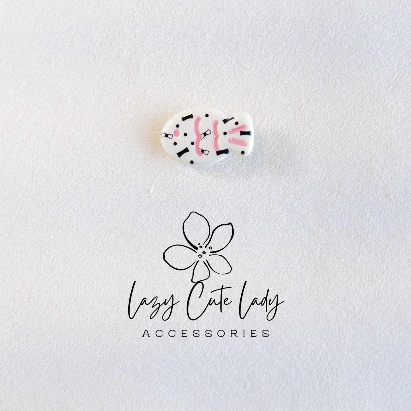 Lazy Cute Lady – Mini Fish Clip Collection- Baby hair Clips- Cute hair Clips- Gift