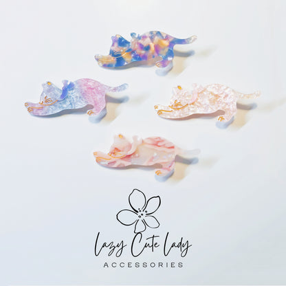 Adorable Cat Stretch Hair Clip - Cute Hair Accessory