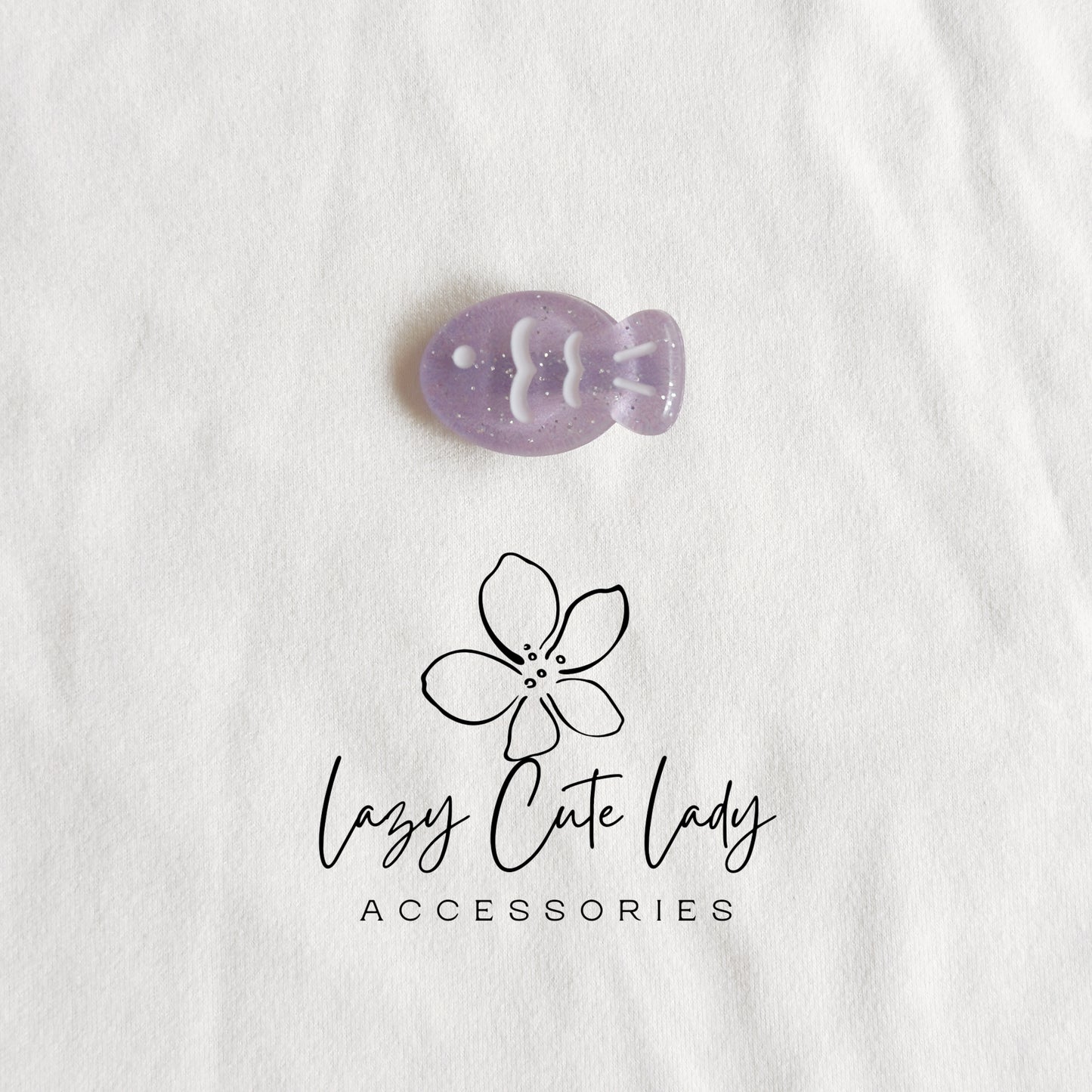 Lazy Cute Lady – Mini Fish Clip Collection- Baby hair Clips- Cute hair Clips- Gift