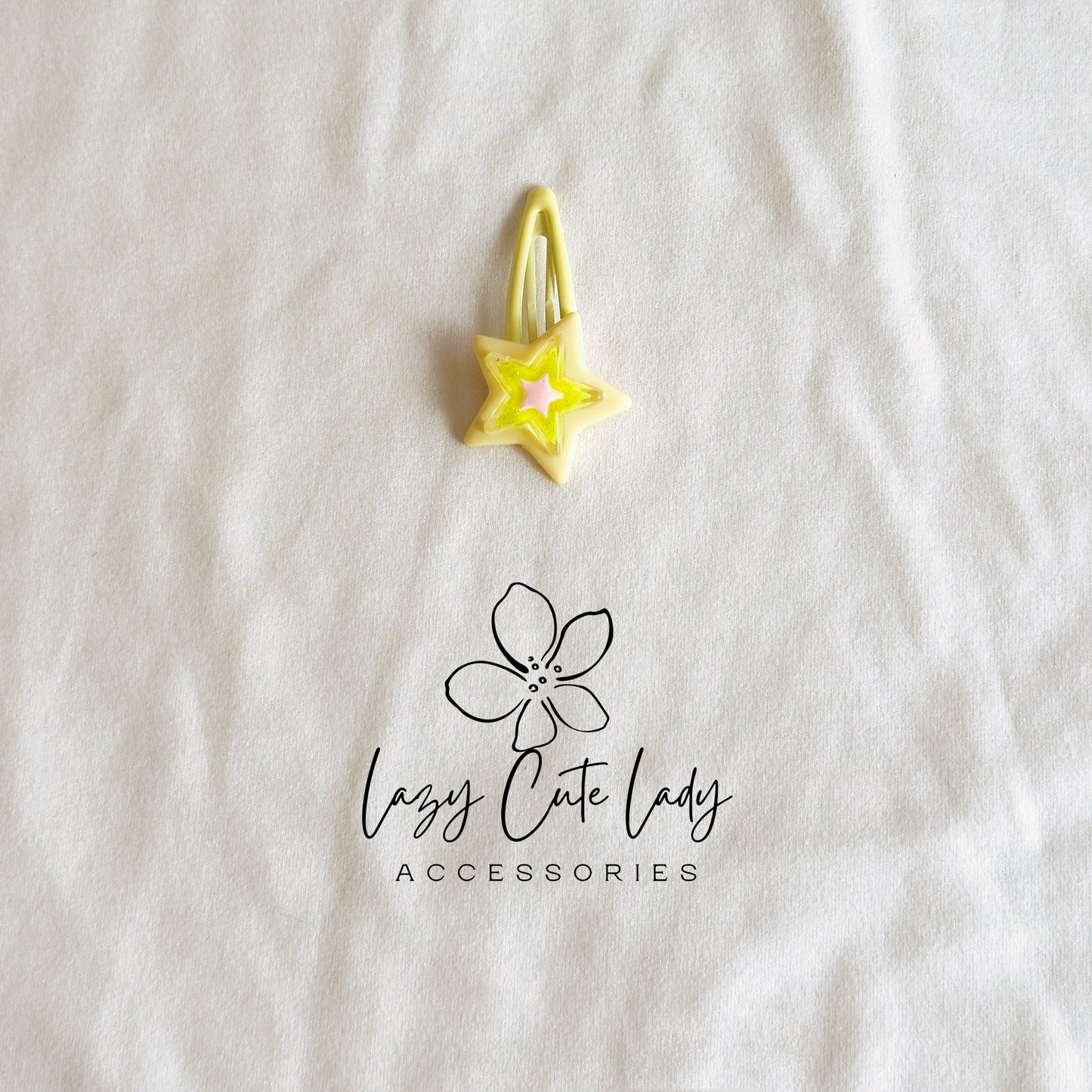 Layered Star Snap Clip Set – Colorful & Fun for Kids and All Ages