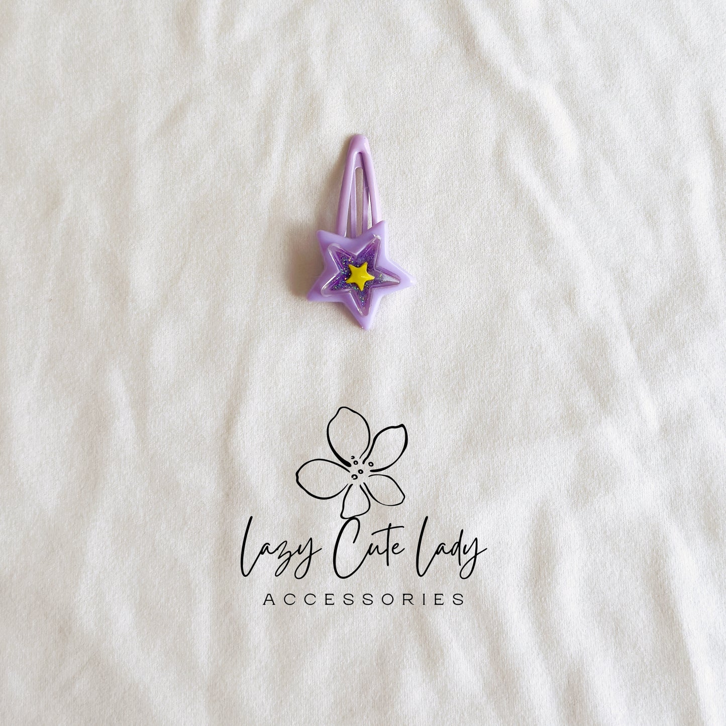 Layered Star Snap Clip Set – Colorful & Fun for Kids and All Ages