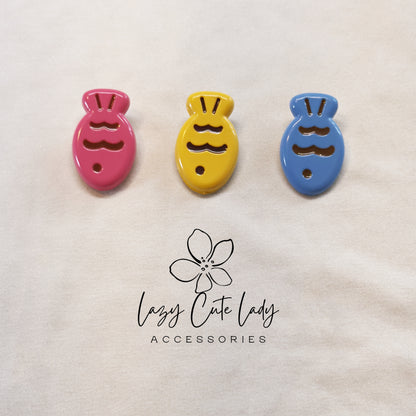 Lazy Cute Lady – Mini Fish Clip Collection- Baby hair Clips- Cute hair Clips- Gift