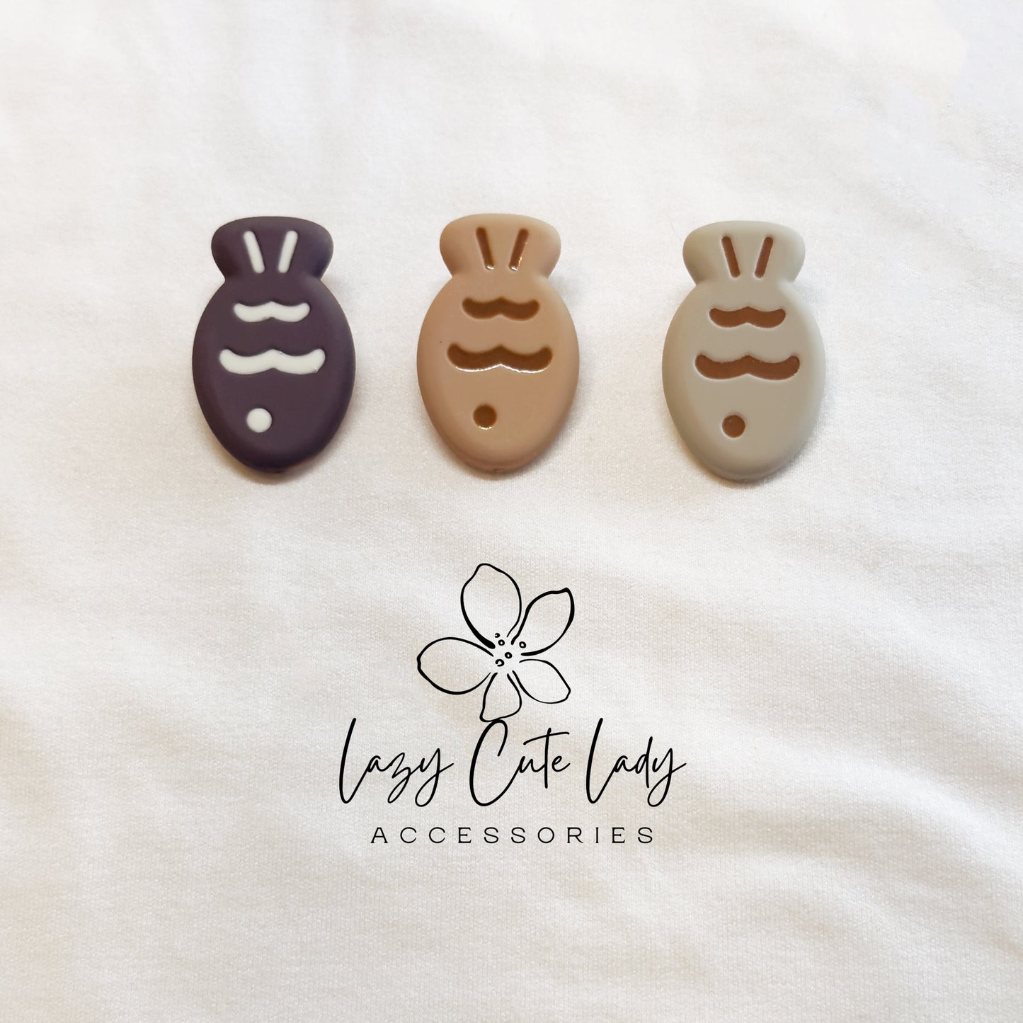 Lazy Cute Lady – Mini Fish Clip Collection- Baby hair Clips- Cute hair Clips- Gift