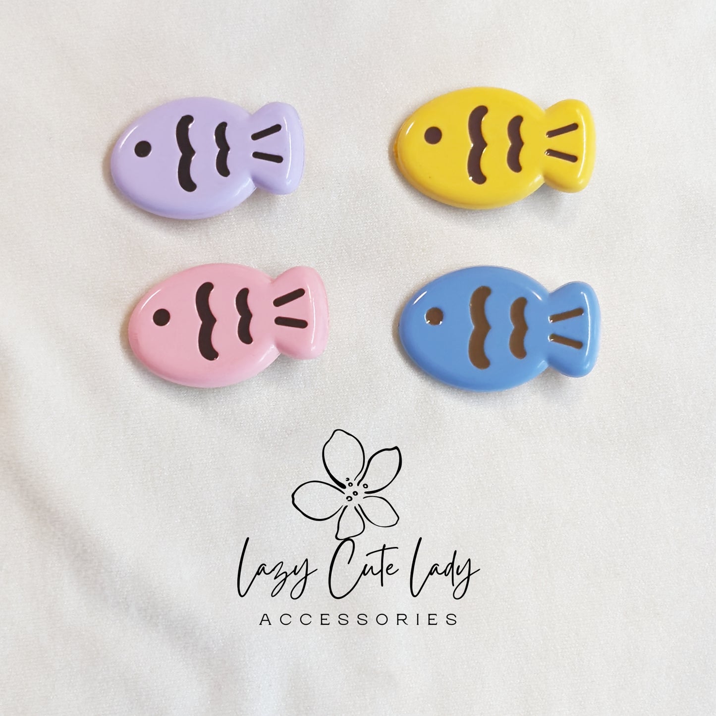 Little Fishy Delight Hair Clip - Cute Hair Accessory hair clips