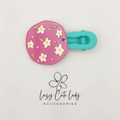 Whimsical Shape Hair Clips – Bunny, Rainbow, Floral &amp; Colorful Designs
