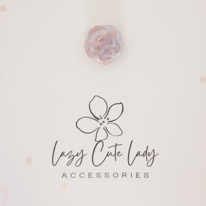 Mini Flower-Shaped Claw Clips – Colorful and Eco-Friendly Acetate Clips