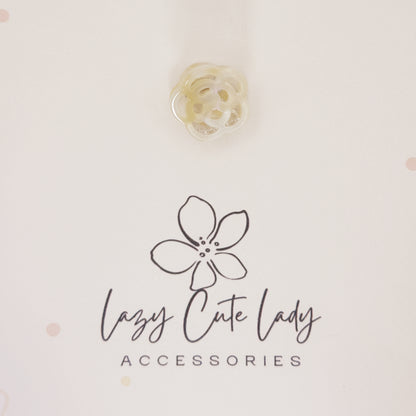 Mini Flower-Shaped Claw Clips – Colorful and Eco-Friendly Acetate Clips