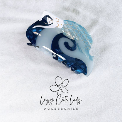 Ocean and Stars Collection Hair Accessories- Eco-Friendly Artistic Hair Clips and Claws