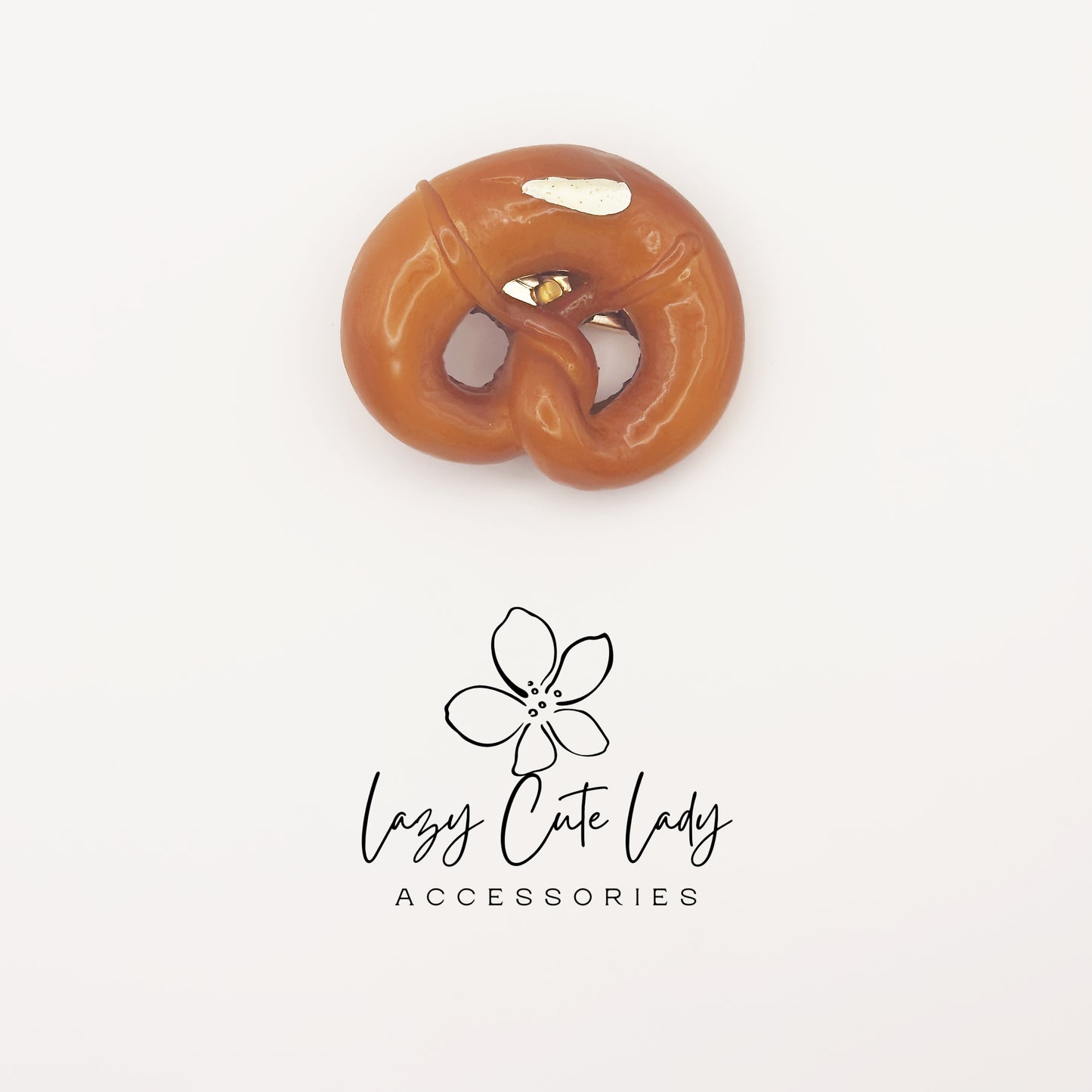 Bakery Hair Clips – Cute Bread, Pretzel, Croissant &amp; Baguette Resin Hair Accessories for Girls and Women