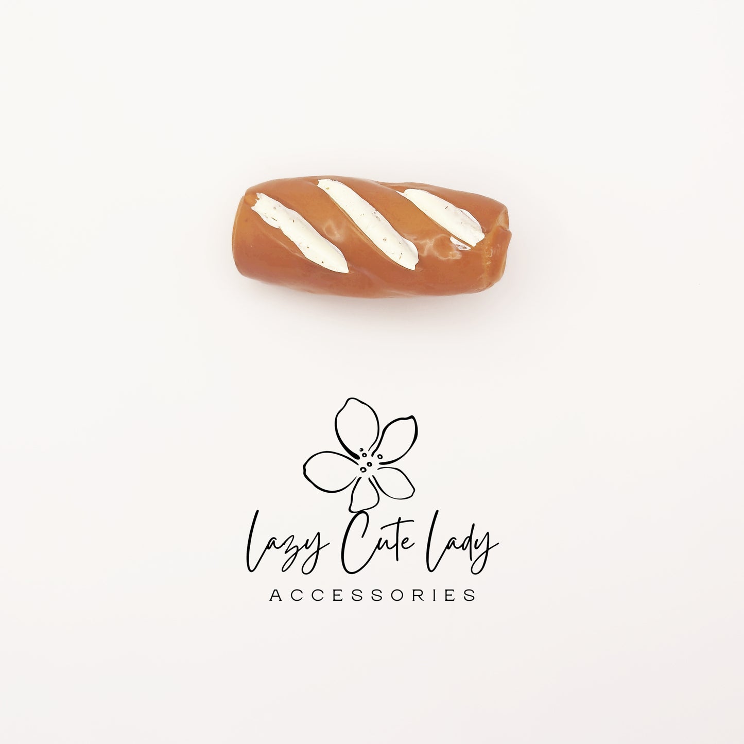 Bakery Hair Clips – Cute Bread, Pretzel, Croissant &amp; Baguette Resin Hair Accessories for Girls and Women