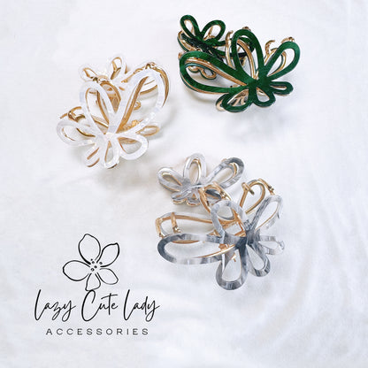 Butterfly Hair Claw - Eco-Friendly Acetate & Metal in Two Sizes