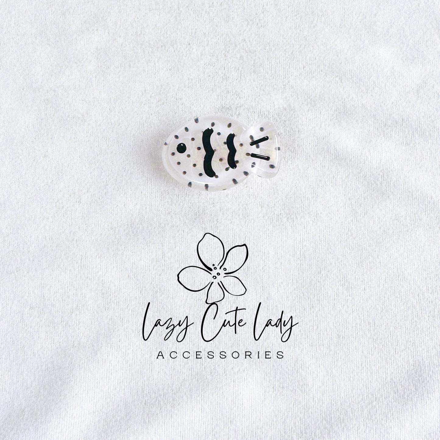 Lazy Cute Lady – Mini Fish Clip Collection- Baby hair Clips- Cute hair Clips- Gift