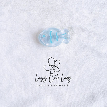 Lazy Cute Lady – Mini Fish Clip Collection- Baby hair Clips- Cute hair Clips- Gift