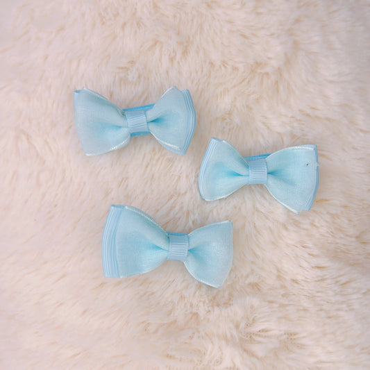 Baby Chic: Casual Bow Hair Accessory- Hair Clips - Baby hair bow - for girl