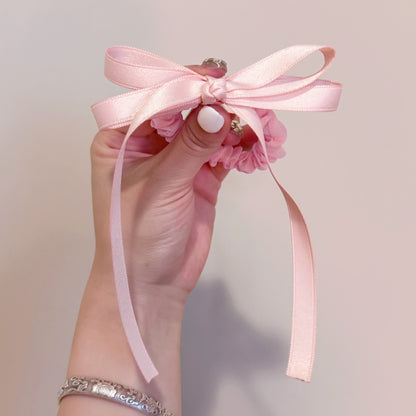 Adorable Ribbon Bow Hair Tie - Hair Accessory - for girl ，for women