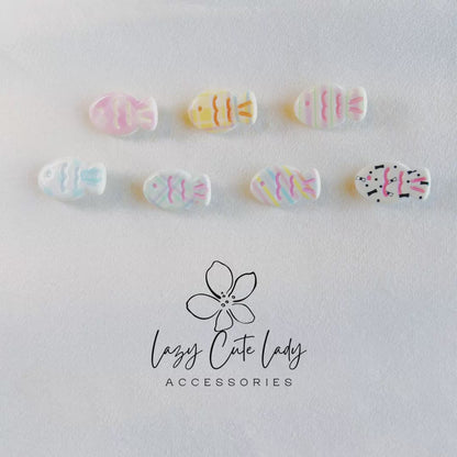 Colorful Candy-Inspired Fish Hair Clips – Cute Mini Hair Accessories for All Ages
